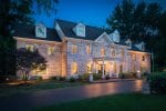 Luxury House Exterior at night